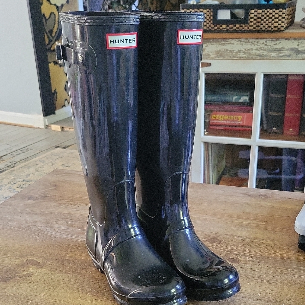 Hunter Black Women's Winter & Rain Boots